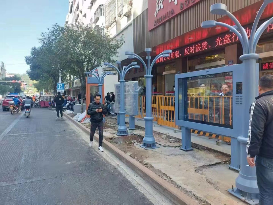 南(nan)平候車(che)亭安(an)裝(zhuang)圖